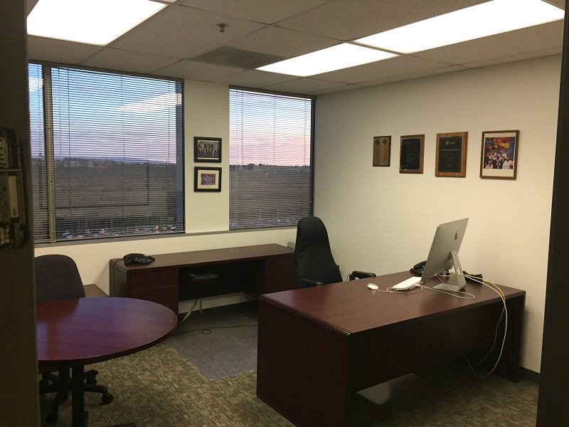 Office with Desk and Chair